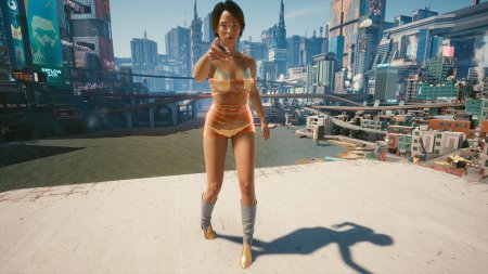 Cyberpunk 2077 Клер Рассел