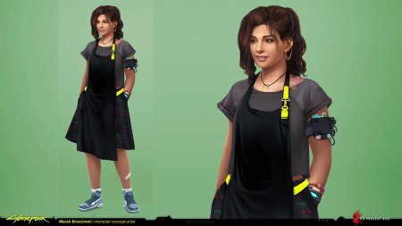 Клэр Расселл Cyberpunk 2077