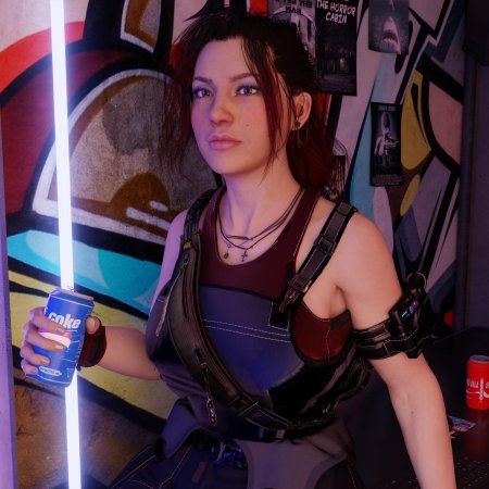 Cyberpunk 2077 Клер Рассел