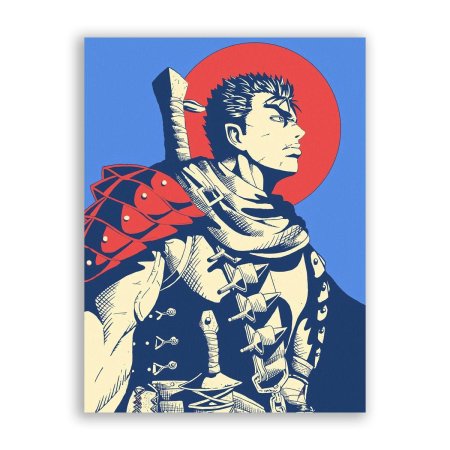 Берсерк Гатс плакат