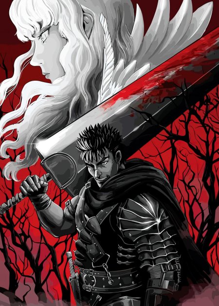 Берсерк аниме Гатс