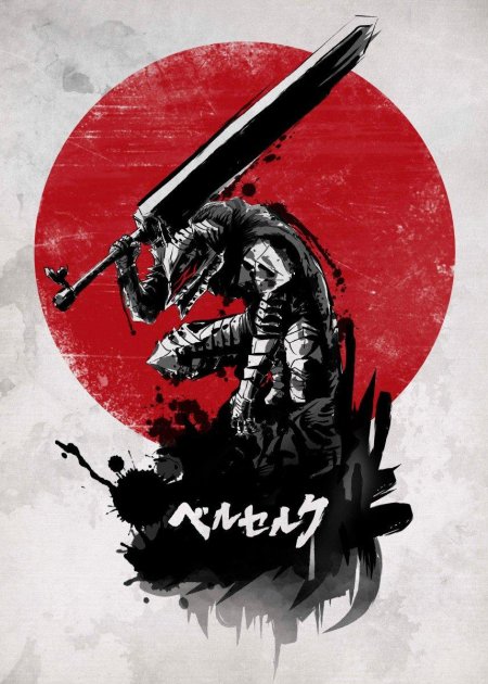 Самурай рисунок