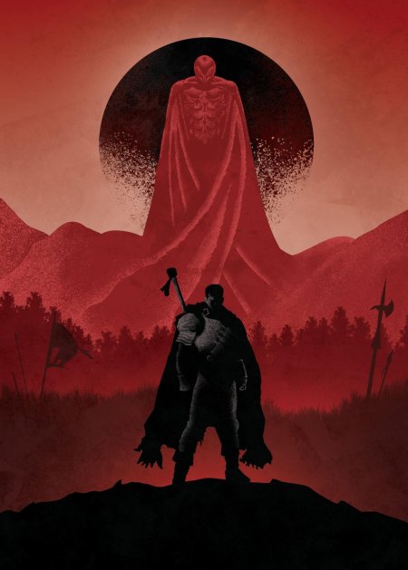 Берсерк аниме Постер