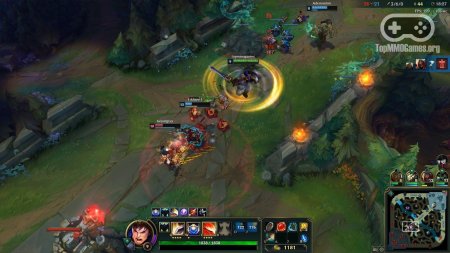 Игра League of Legends скрин из игры
