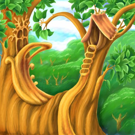 Сказочное дерево