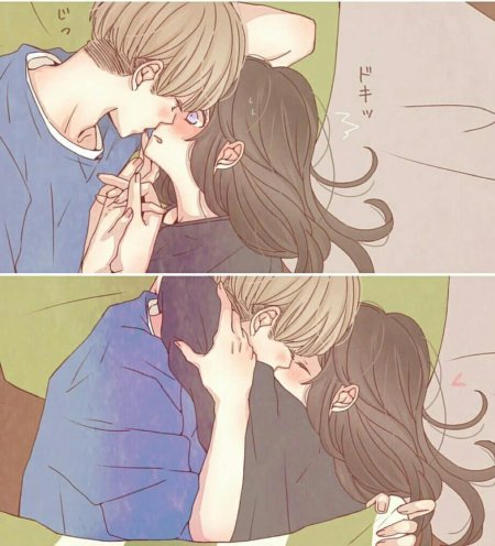 Пары аниме милые