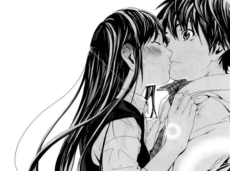 Норагами аниме Манга поцелуй