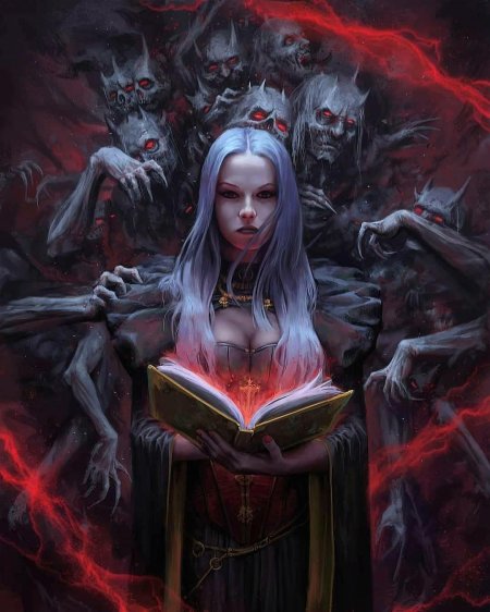 Девушка демон