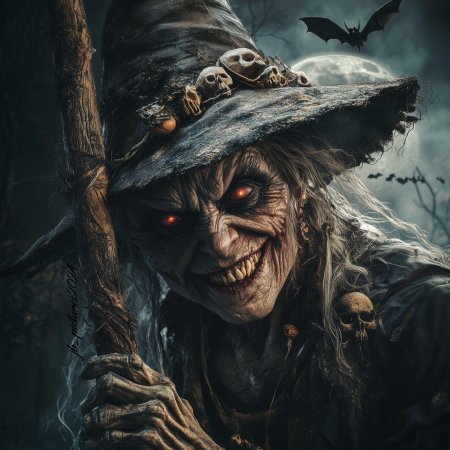 Страшная ведьма