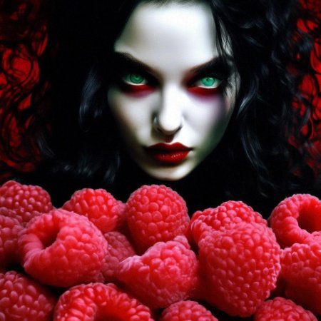 Красивая вампирша