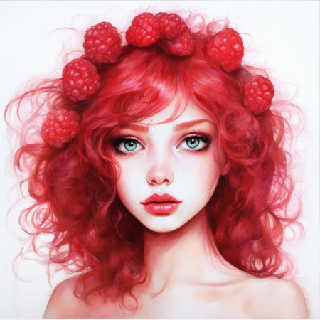 Рыжая девушка