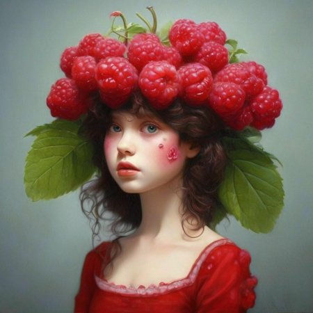 Малина иллюстрация