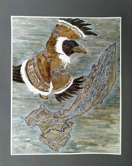 Камчатский ворон Кутх