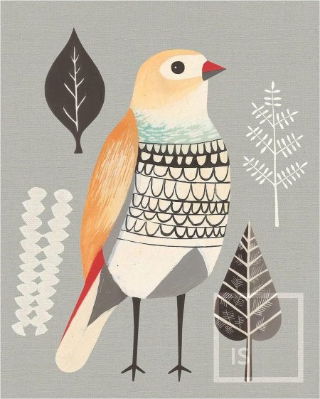 Птица стилизация