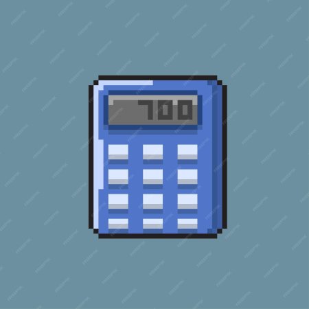 Пиксельный калькулятор