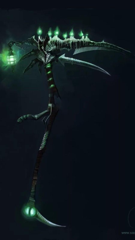 Некромант коса диабло