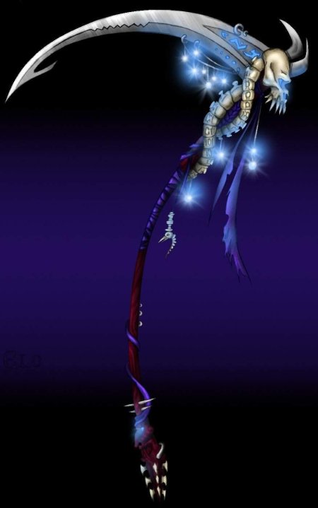 Вархаммер оружие коса