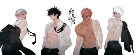 Годжо Сатору аниме