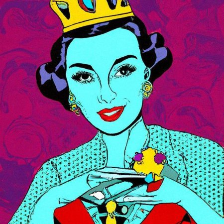 В стиле поп арт