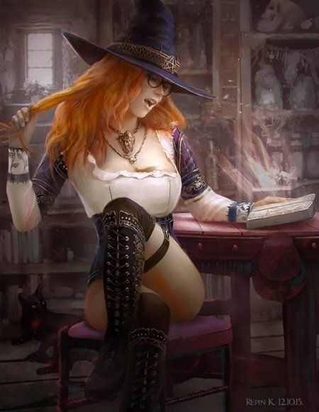 Ведьма арт