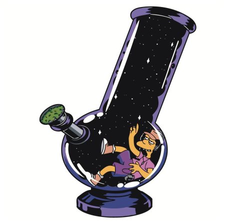 Бонг мультяшный