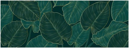 Обои на рабочий стол тропические листья