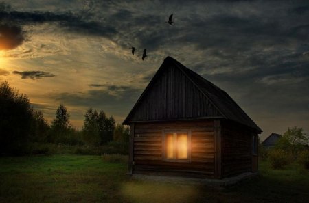 Деревенский домик