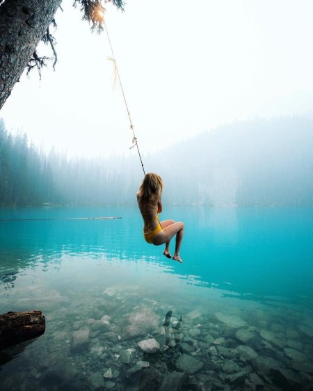 Фотосессия на озере