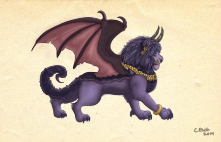 Мантикора мифическое существо