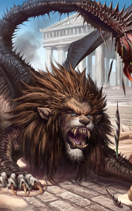 Мантикора арт