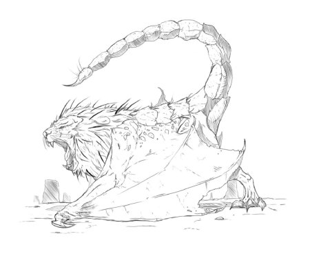 Мантикора Гарри Поттер