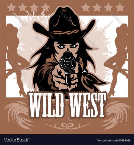 Дикий Запад вывеска