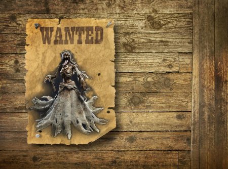 Табличка в стиле дикого Запада