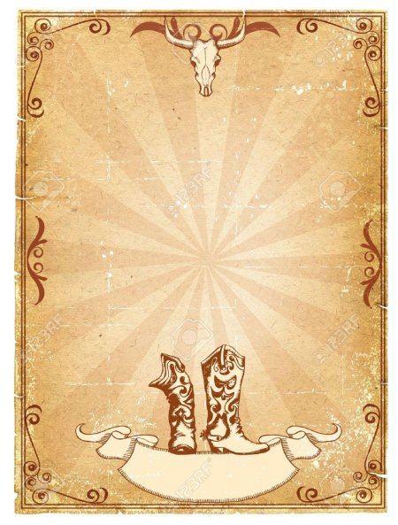 Рамка в стиле вестерн