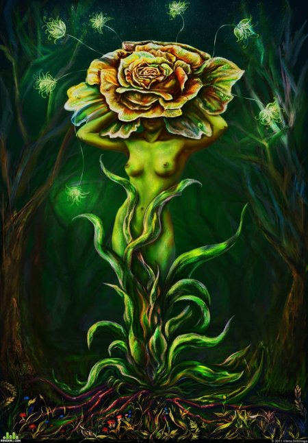 "Сказочный цветок"Дианы Эловой.