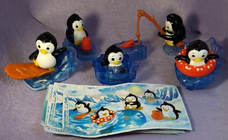 Киндер сюрприз макси пингвины