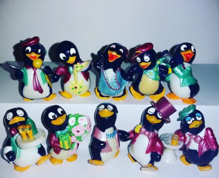Коллекция киндер пингвины