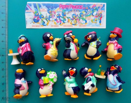 Киндер сюрприз пингвины вся коллекция