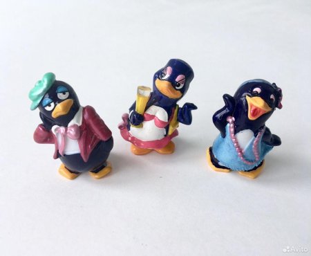 Пингвины из Киндер сюрприза 90-х