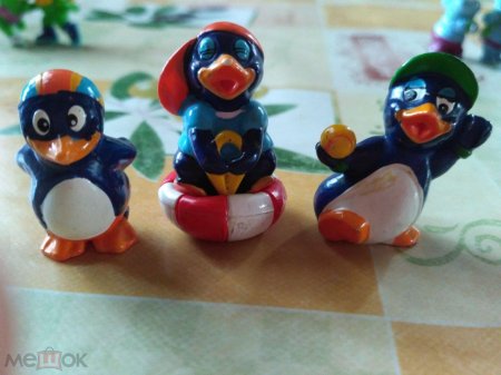 Киндер сюрприз пингвины вся коллекция