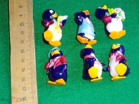 Киндер сюрприз пингвины коллекция