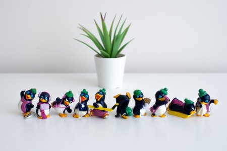 Киндер сюрприз пингвины