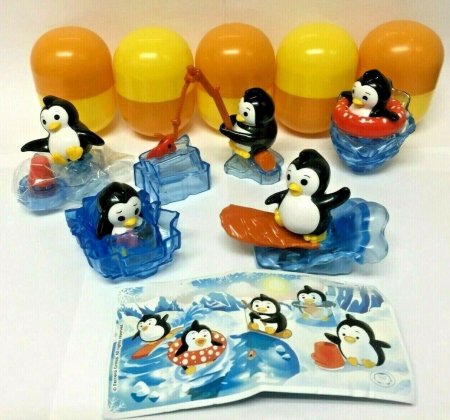 Киндер сюрприз макси пингвины