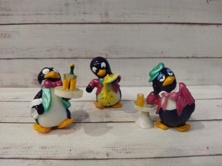 Коллекция киндер пингвины