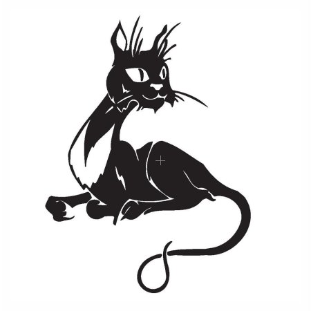 Наклейка кошка
