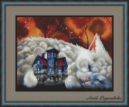 Реальная вышивка