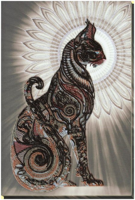 Абрис арт Баст в ночи