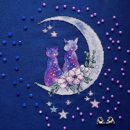 Cross stitch stars