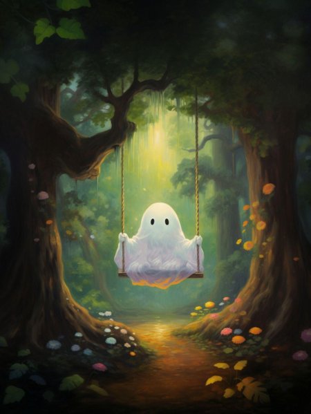 Хэллоуин призрак