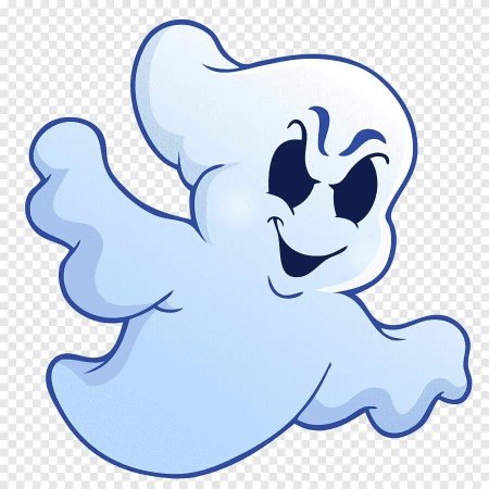 Мультяшное привидение